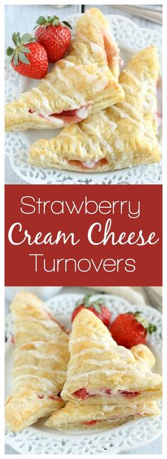 Strawberry Cream Cheese Turnovers