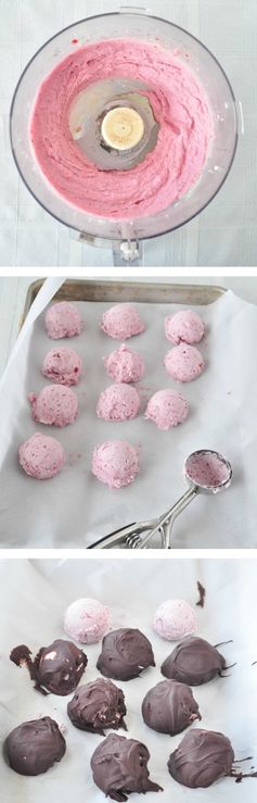 Strawberry Creme Truffles