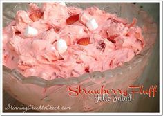Strawberry Fluff Jello Salad