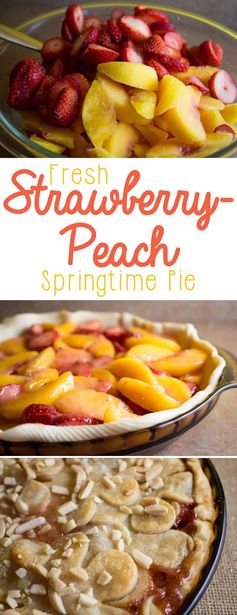 Strawberry Peach Pie