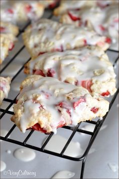 Strawberry Shortcake Scones