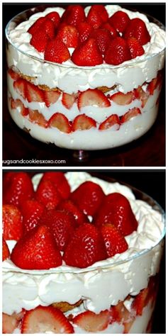 Strawberry Shortcake Trifle