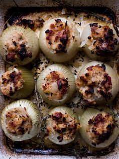 Stuffed Baked Onions