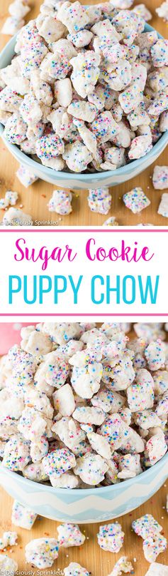 Sugar Cookie Puppy Chow