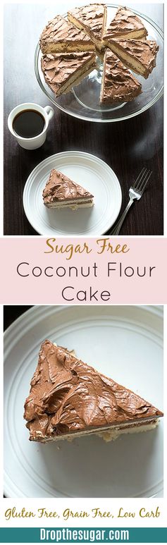 Sugar Free Coconut Flour Cake