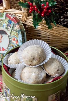 Sugar-Free Paleo Pecan Snowball Cookies