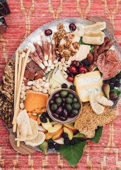 Summer Cheese Board