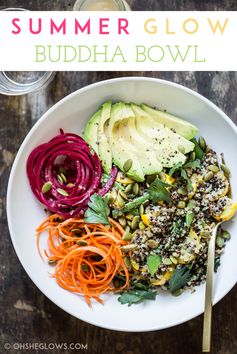 Summer Glow Buddha Bowl with House Vinaigrette