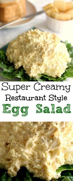 Super Creamy Restaurant Style Egg Salad