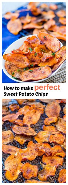 Sweet and Salty Sweet Potato Chips