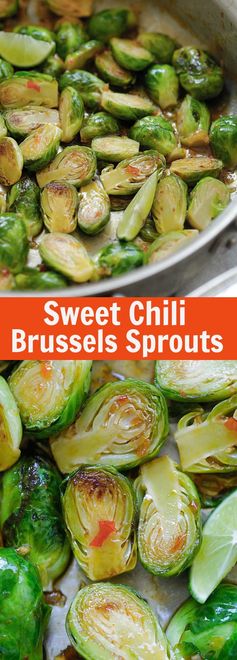 Sweet Chili Brussels Sprouts