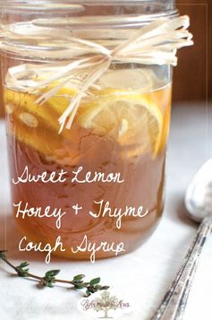 Sweet Lemon Honey & Thyme Cough Syrup