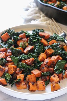 Sweet Potato and Kale Hash