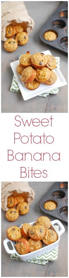 Sweet Potato Banana Bites