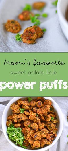 Sweet Potato Kale Power Puffs
