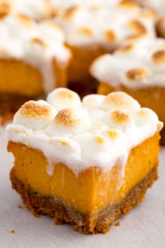 Sweet Potato Marshmallow Bars