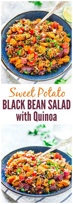 Sweet Potato Quinoa Black Bean Salad