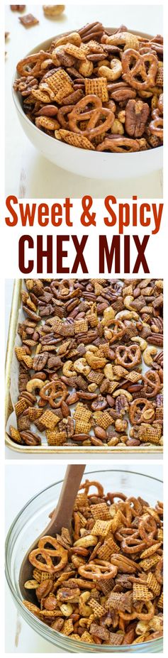 Sweet Spicy Chex Mix