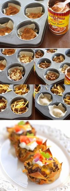 Taco Cupcakes