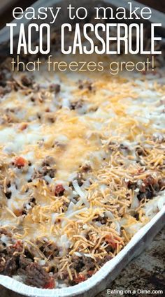 Taco Rice Casserole