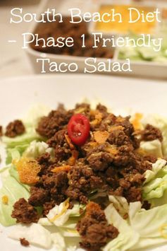 Taco Salad – South Beach Diet Phase 1 Friendly