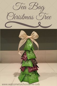 Tea Bag Christmas Tree