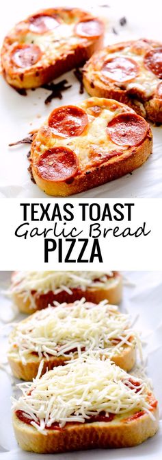 Texas Toast Garlic Bread Pizza