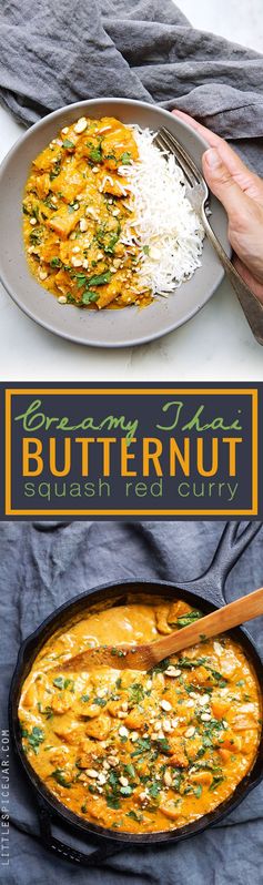 Thai Butternut Squash Red Curry