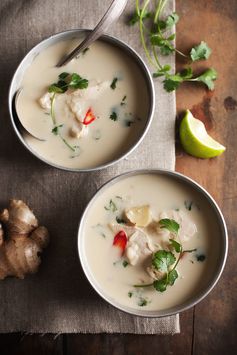 Thai Chicken and Coconut Soup