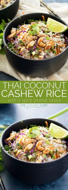 Thai Coconut Cashew Rice