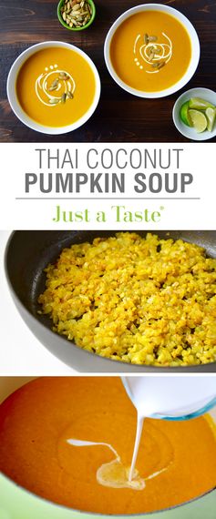 Thai Coconut Pumpkin Soup