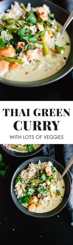 Thai Green Curry with Spring Vegetables