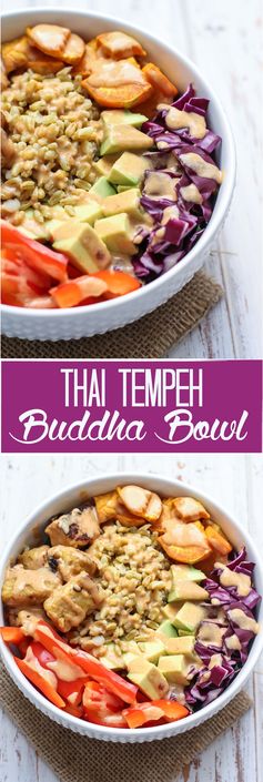 Thai Tempeh Buddha Bowl