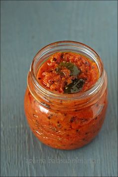 Thakkali Thokku (South Indian Spicy Tomato Chutney/ Pickle