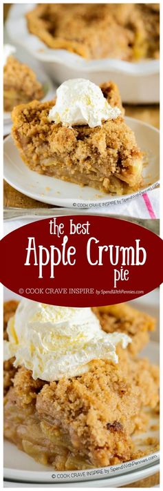 The Best Apple Crumb Pie Ever