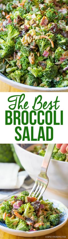 The Best Broccoli Salad