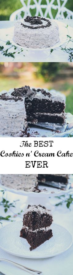 The Best Cookies & Cream Cake