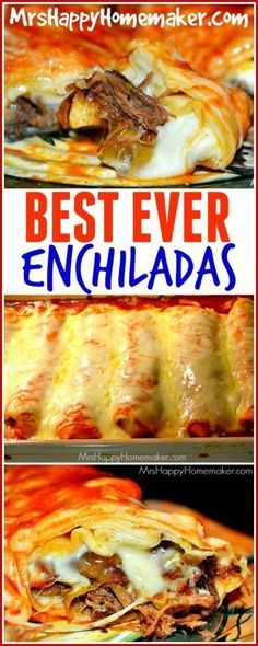 The BEST EVER Enchiladas