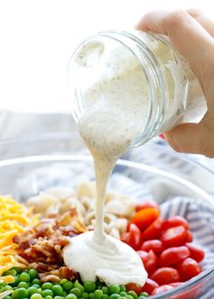 The Best Homemade Ranch Salad Dressing