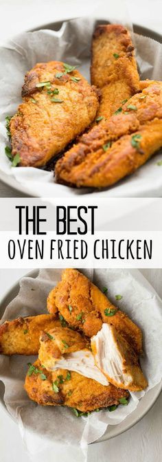 The Best Oven-Fried Chicken