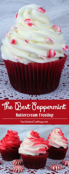 The Best Peppermint Buttercream Frosting