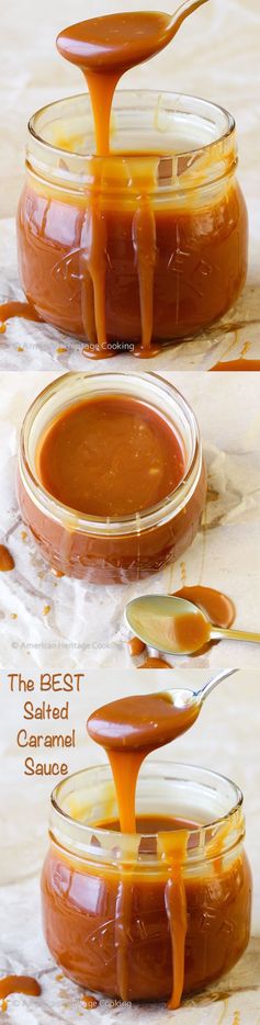 The BEST Salted Caramel Sauce