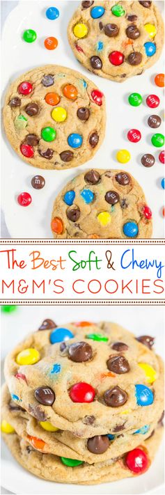 The Best Soft and Chewy M&M'S Cookies