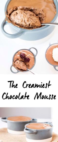 The Creamiest Chocolate Mousse