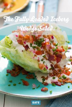 The Fully Loaded Iceberg Wedge Salad