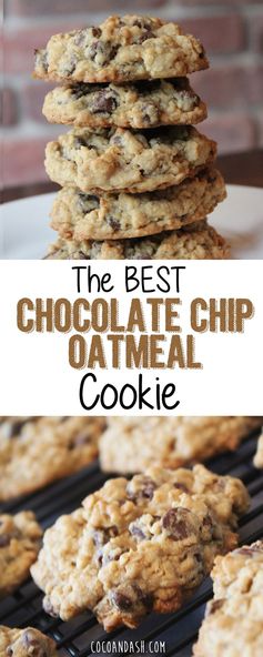 The Perfect Chocolate Chip Oatmeal Cookie