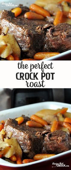 The Perfect Crock Pot Roast