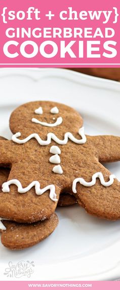 The Perfect Soft Gingerbread Cookies