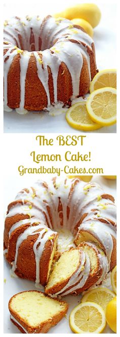 The Ultimate Lemon Cake (Best Lemon Pound Cake