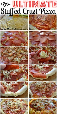 The Ultimate Stuffed Crust Pizza – Leave No Crust Behind